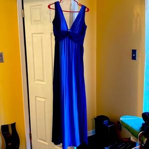 Long vacation dress. Worn in Jamaica, very comfortable.